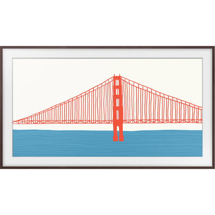 Samsung VG-SCFA75BWBZA | Contour pour téléviseur 75" The Frame - Brun-Sonxplus Sorel