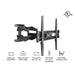 Syncmount SM-3265FM | Support mural articulé pour téléviseur 32" à 65" - Jusqu'à 66 lb-Sonxplus Sorel