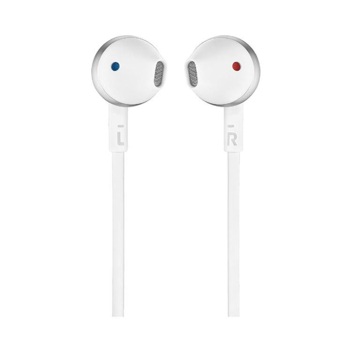 JBL Tune 205 | Écouteurs filaire intra-auriculaires - JBL Pure Bass - Microphone - Chrome-Sonxplus Sorel