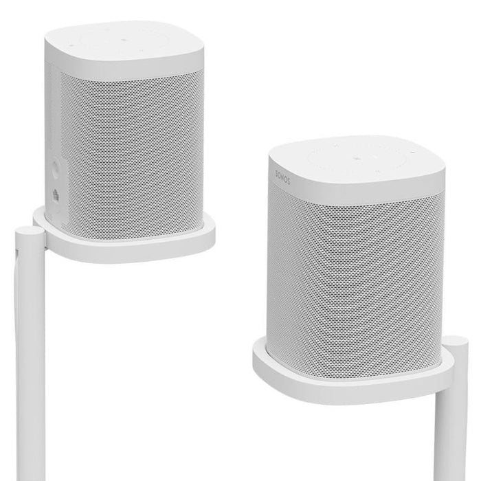 Sonos SS1FSWW1 | Support sur pied pour Haut-parleurs Sonos One et One SL - Blanc - Paire-Sonxplus Sorel