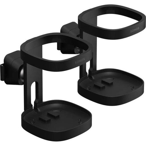 Sonos S1WMPWW1BLK | Support mural pour Haut-parleurs One et One SL - Noir - Paire-Sonxplus Sorel