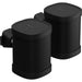 Sonos S1WMPWW1BLK | Support mural pour Haut-parleurs One et One SL - Noir - Paire-Sonxplus Sorel