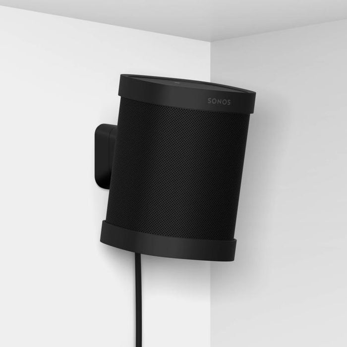 Sonos S1WMPWW1BLK | Support mural pour Haut-parleurs One et One SL - Noir - Paire-Sonxplus Sorel