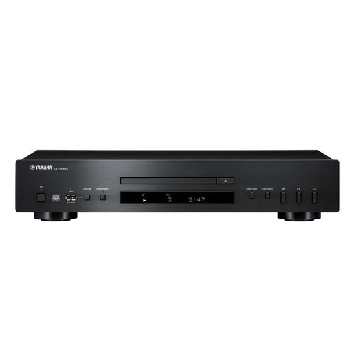 Yamaha CD-S303 | Lecteur CD - Haute qualité - Prise USB - Pure Direct - Intelligent Digital Servo - Noir-Sonxplus Sorel
