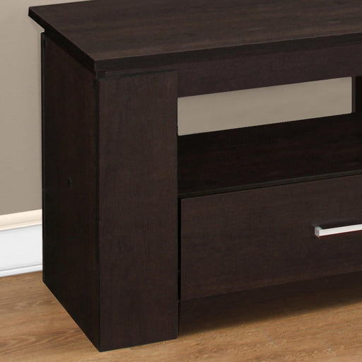 Monarch Specialties I 2600 | Meuble TV - 48" - 2 Tiroirs de rangement - Espresso-Sonxplus Sorel