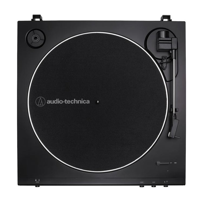Audio-Technica AT-LP60XBK | Table tournante Stéréo - Entraînement par courroie - Entièrement automatique - Noir-Sonxplus Sorel