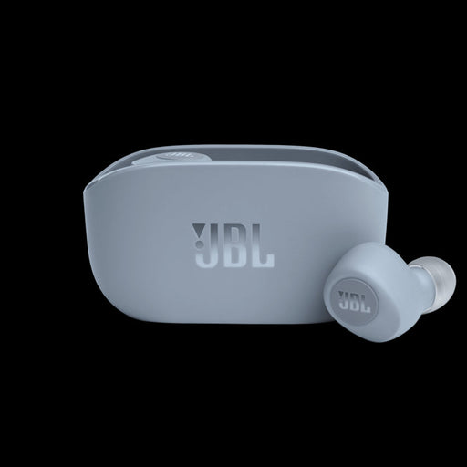JBL Vibe 100TWS | Écouteurs 100% sans fil intra-auriculaires - Bluetooth - Isolation sonore - Microphone - Bleu-Sonxplus Sorel