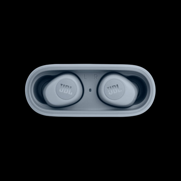 JBL Vibe 100TWS | Écouteurs 100% sans fil intra-auriculaires - Bluetooth - Isolation sonore - Microphone - Bleu-Sonxplus Sorel
