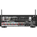 Denon AVRX1700H | Récepteur AV 7.2 canaux - Cinéma maison - Audio 3D - 8K - HEOS - 80 W / Canal - Noir-Sonxplus Sorel