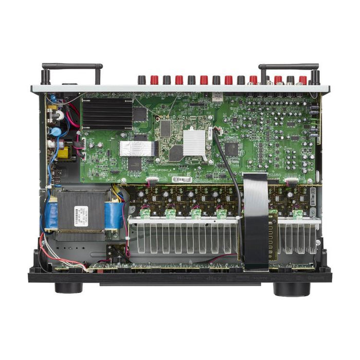 Denon AVRX1700H | Récepteur AV 7.2 canaux - Cinéma maison - Audio 3D - 8K - HEOS - 80 W / Canal - Noir-Sonxplus Sorel