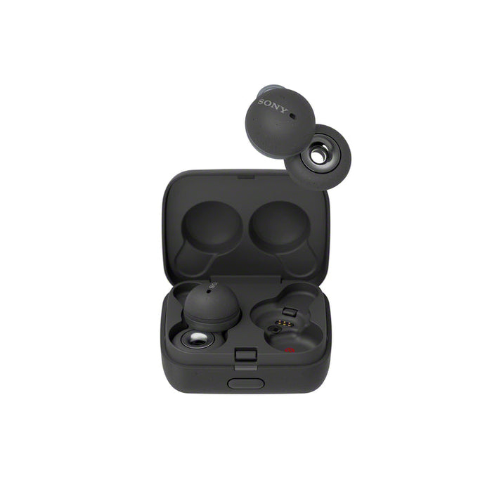 Sony WF-L900 | Écouteurs intra-auriculaires - LinkBuds - 100% Sans fil - Bluetooth - Microphone - Contrôle adaptatif - Jusqu'à 17,5 heures d'autonomie - Gris-Sonxplus Sorel