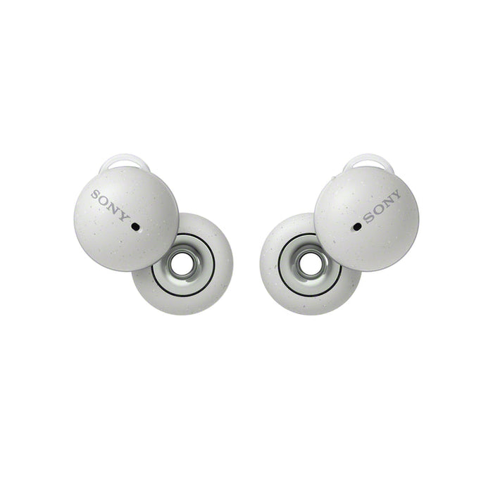 Sony WF-L900 | Écouteurs intra-auriculaires - LinkBuds - 100% Sans fil - Bluetooth - Microphone - Contrôle adaptatif - Jusqu'à 17,5 heures d'autonomie - Blanc-Sonxplus Sorel