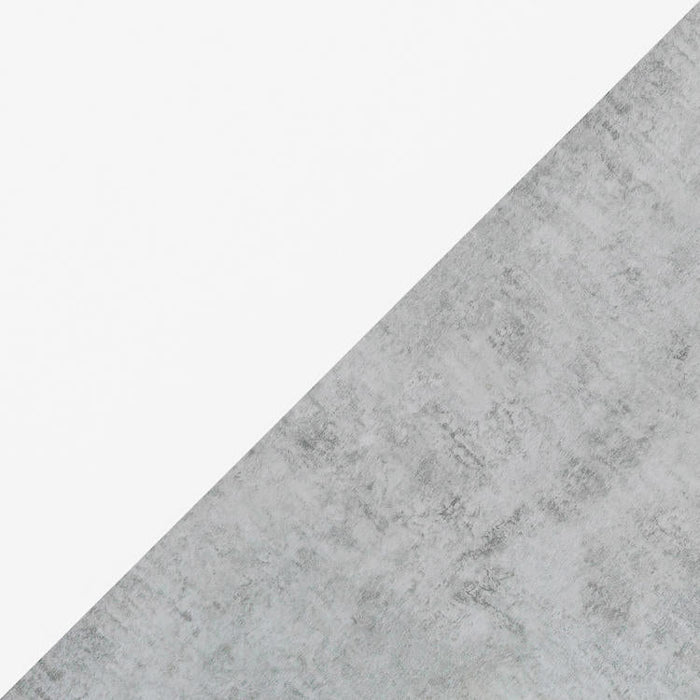 Monarch Specialties I 2725 | Meuble TV - 60" - Dessus en simili-ciment - Blanc-Sonxplus Sorel