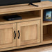 Monarch Specialties I 2744 | Meuble TV - 60" - Imitation bois - Pin d'or-Sonxplus Sorel