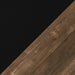 Monarch Specialties I 2803 | Meuble TV - 48" - Avec rangement - Imitation bois - Brun/Noir-Sonxplus Sorel