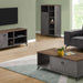 Monarch Specialties I 2830 | Meuble TV - 48" - Imitation bois - Brun moyen - Imitation de béton gris-Sonxplus Sorel