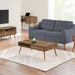 Monarch Specialties I 2835 | Meuble TV - 48" - 3 Tiroirs - Concept mi-siècle - Imitation Bois noyer-Sonxplus Sorel