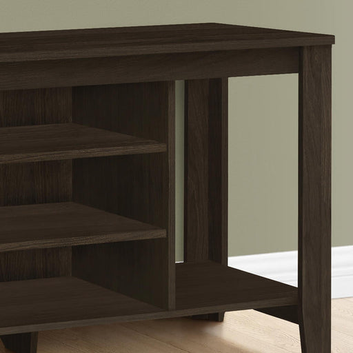 Monarch Specialties I 3529 | Meuble TV - 48" - Espresso-Sonxplus Sorel