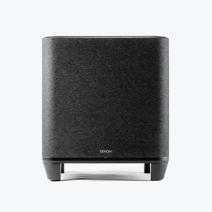 Denon Home Sub | Caisson de graves 8" - Sans fil - HEOS intégré - Connexion Wifi - Compatible avec barre de son et haut-parleurs Denon Home - Noir-Sonxplus Sorel