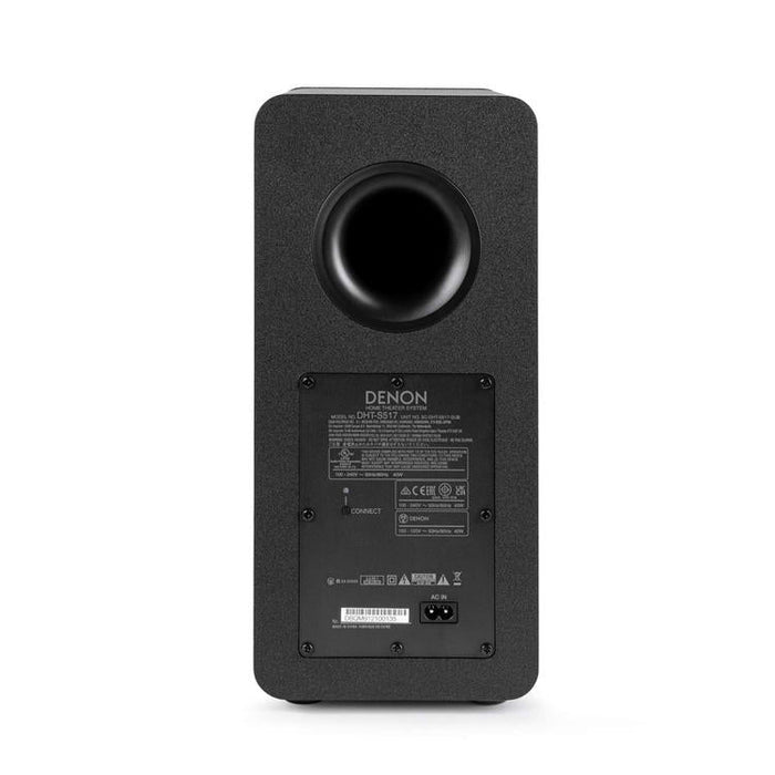 Denon DHT-S517 | Barre de son - 3.1.2 canaux - Bluetooth - Caisson de graves sans fil inclus - Dolby Atmos - Noir-Sonxplus Sorel