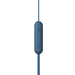 Sony WI-C100 | Écouteurs intra-auriculaires - Sans fil - Bluetooth - Autour du cou - Microphone - IPX4 - Bleu-Sonxplus Sorel