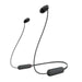 Sony WI-C100 | Écouteurs intra-auriculaires - Sans fil - Bluetooth - Autour du cou - Microphone - IPX4 - Noir-Sonxplus Sorel