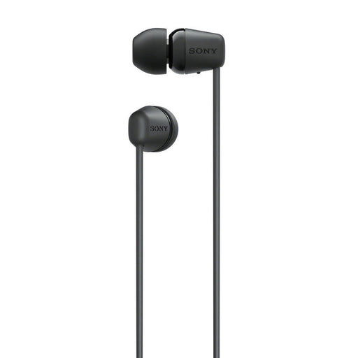 Sony WI-C100 | Écouteurs intra-auriculaires - Sans fil - Bluetooth - Autour du cou - Microphone - IPX4 - Noir-Sonxplus Sorel