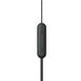 Sony WI-C100 | Écouteurs intra-auriculaires - Sans fil - Bluetooth - Autour du cou - Microphone - IPX4 - Noir-Sonxplus Sorel