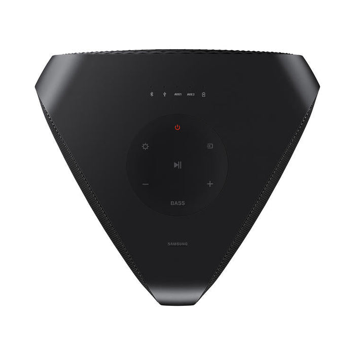 Samsung MX-ST50B | Haut-parleur portable puissant - Tour de son - Bluetooth - 240W - Fonction Karaoké - Lumières à DEL - Connexion Bluetooth multiple - Noir-Sonxplus Sorel