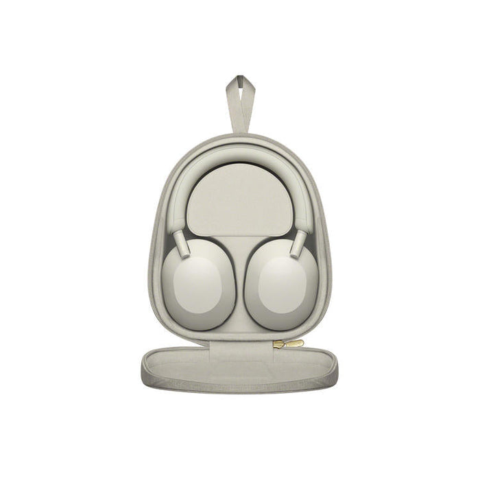 Sony WH-1000XM5/S | Écouteurs sans fil circum-auriculaires - Réduction de bruit - 8 Microphones - Argent-Sonxplus Sorel