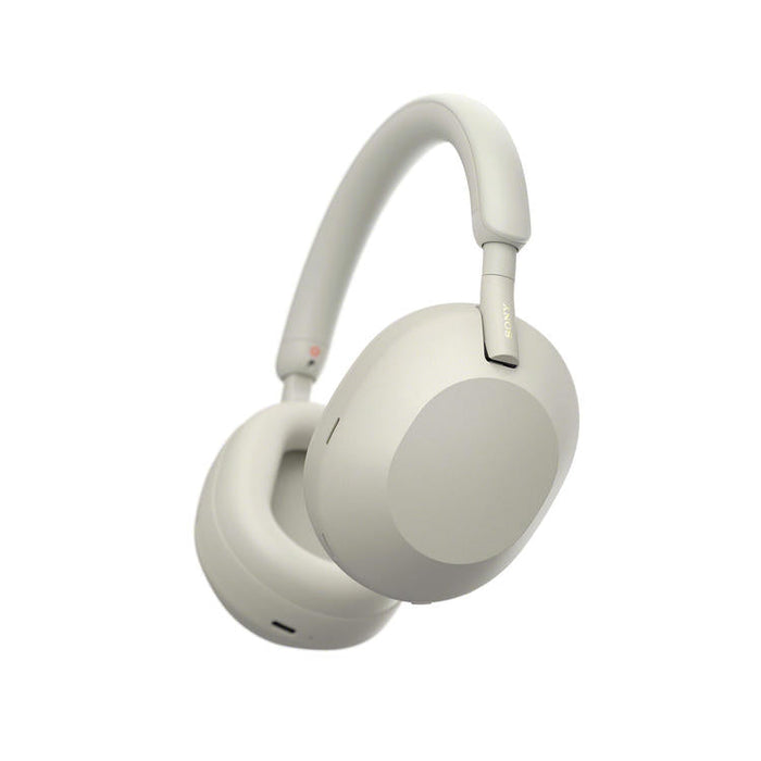 Sony WH-1000XM5/S | Écouteurs sans fil circum-auriculaires - Réduction de bruit - 8 Microphones - Argent-Sonxplus Sorel