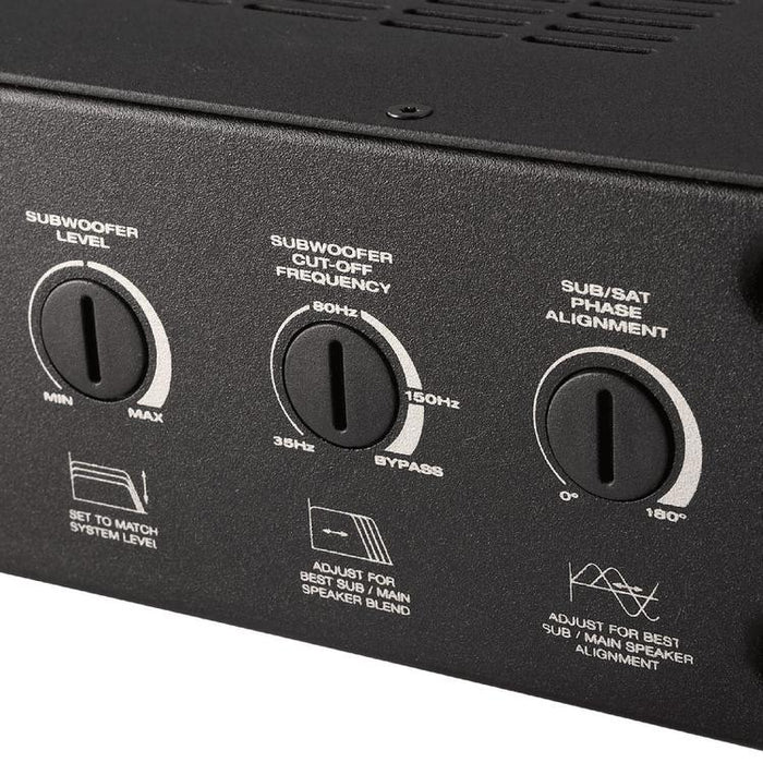 Paradigm X-300 V2 | Amplificateur de puissance - Ultra-Class-D - Stéréo - 300 W - 2 Canaux - Noir-Sonxplus Sorel