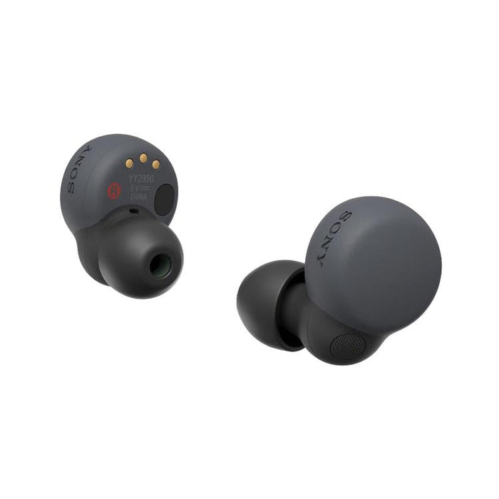 Sony WFLS900N | Écouteurs intra-auriculaires - LinkBuds - 100% Sans fil - Bluetooth - Microphone - Suppression active du bruit - Noir-Sonxplus Sorel