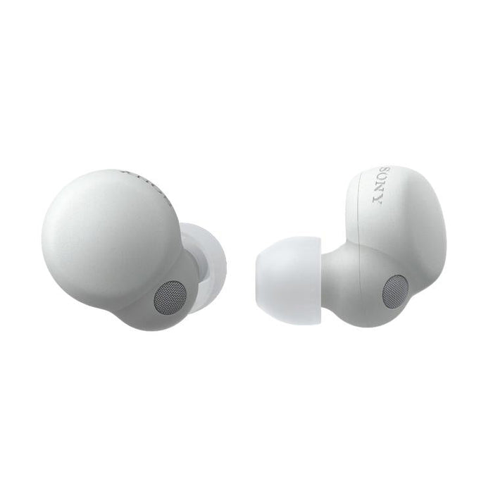 Sony WFLS900N | Écouteurs intra-auriculaires - LinkBuds - 100% Sans fil - Bluetooth - Microphone - Suppression active du bruit - Blanc-Sonxplus Sorel