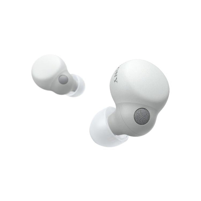 Sony WFLS900N | Écouteurs intra-auriculaires - LinkBuds - 100% Sans fil - Bluetooth - Microphone - Suppression active du bruit - Blanc-Sonxplus Sorel