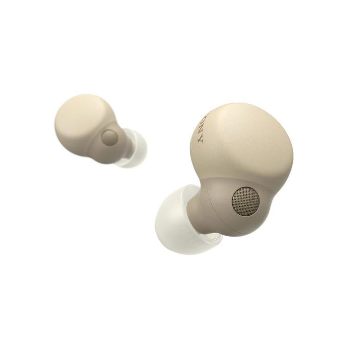 Sony WFLS900N | Écouteurs intra-auriculaires - LinkBuds - 100% Sans fil - Bluetooth - Microphone - Suppression active du bruit - Crème-Sonxplus Sorel