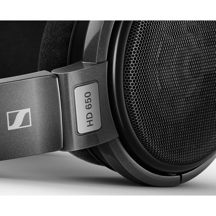 Sennheiser HD 650 | Écouteurs circum-auriculaires dynamique - Conception à dos ouvert - Pour Audiophile - Filaire - Câble OFC détachable - Noir-Sonxplus Sorel