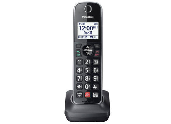Panasonic KX-TGFA87B | Combiné pour système KX-TGF870B et KX-TGF872B - Noir-Sonxplus Sorel