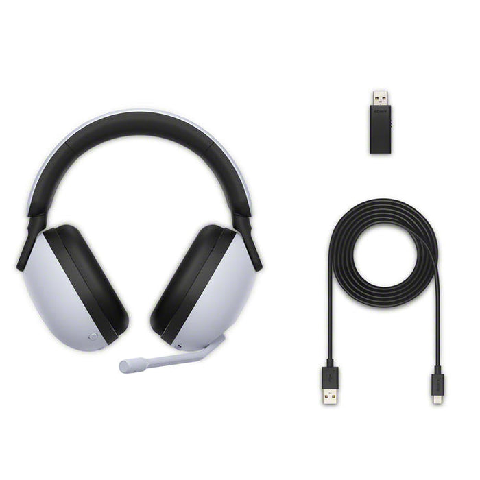 Sony WHG900N/W | Écouteurs circum-auriculaires INZONE H9 - Pour Gamer - Sans fil - Bluetooth - Suppression active du bruit - Blanc-Sonxplus Sorel