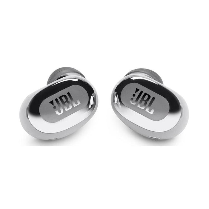 JBL Live Free 2 | Écouteurs intra-auriculaires - 100% Sans fil - Bluetooth - Smart Ambient - Microphones - Argent-Sonxplus Sorel