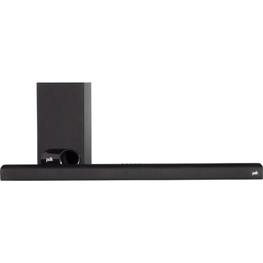 Polk Signa S2 | Barre de son universelle - Avec Caisson de graves sans fil - Bluetooth - Expérience de Cinéma Maison - Voice Adjust - HDMI - Noir-Sonxplus Sorel