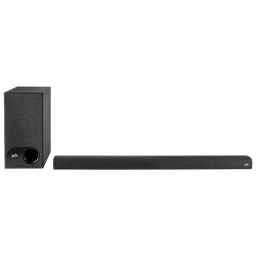 Polk Signa S3 | Barre de son universelle - Avec Caisson de graves sans fil - Bluetooth - Expérience de Cinéma Maison - Voice Adjust - Chromecast intégré - Noir-Sonxplus Sorel