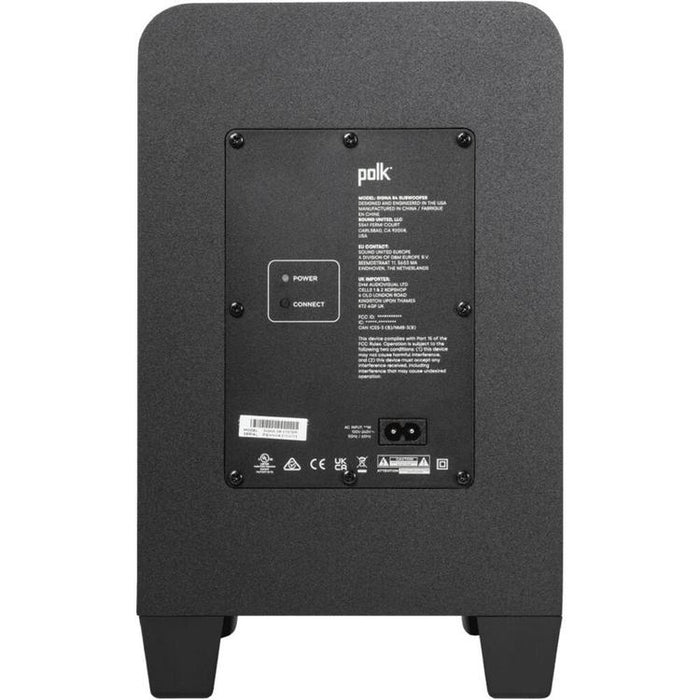 Polk Signa S4 | Barre de son 3.1.2 Certifié Dolby Atmos - Avec Caisson de graves sans fil - Bluetooth - Expérience de Cinéma Maison - Voice Adjust - Noir-Sonxplus Sorel