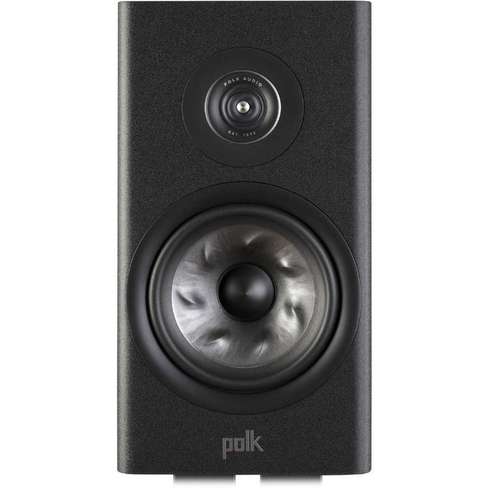 Polk Reserve R200 | Ensemble d'Haut-parleurs de bibliothèque - Excellent détail home cinéma - Noir - Paire-Sonxplus Sorel