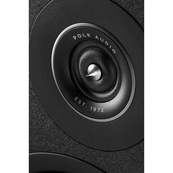 Polk Reserve R200 | Ensemble d'Haut-parleurs de bibliothèque - Excellent détail home cinéma - Noir - Paire-Sonxplus Sorel