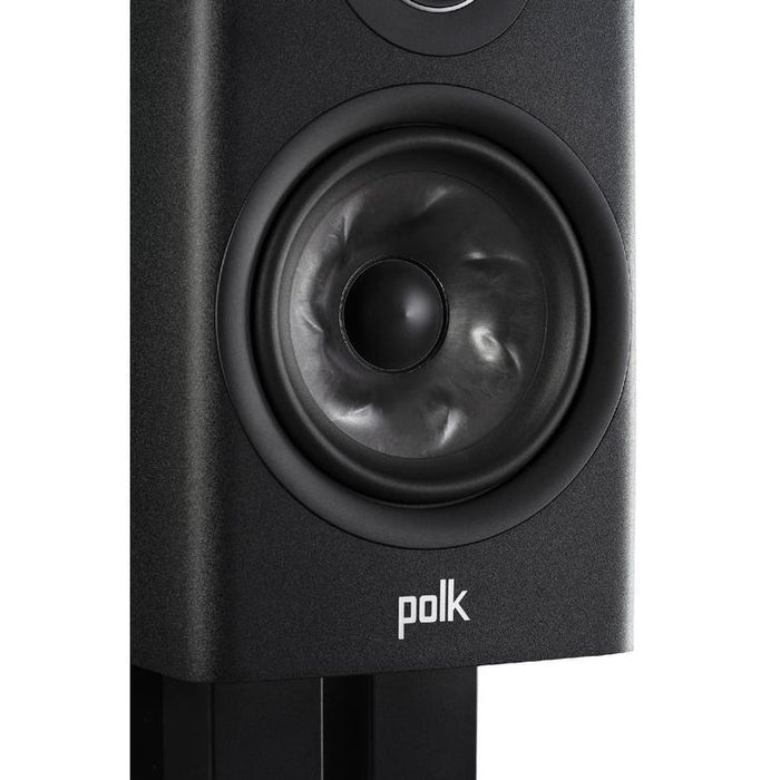 Polk Reserve R200 | Ensemble d'Haut-parleurs de bibliothèque - Excellent détail home cinéma - Noir - Paire-Sonxplus Sorel