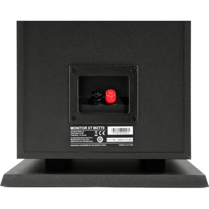 Polk Monitor XT70 | Haut-parleurs de plancher - Tour - Certifié Hi-Res Audio - Noir - Paire-Sonxplus Sorel