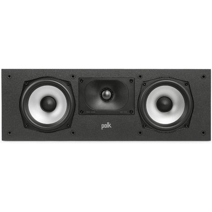 Polk Monitor XT30 | Haut-parleur central - Certifié Hi-Res Audio - Noir-Sonxplus Sorel