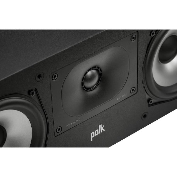 Polk Monitor XT30 | Haut-parleur central - Certifié Hi-Res Audio - Noir-Sonxplus Sorel