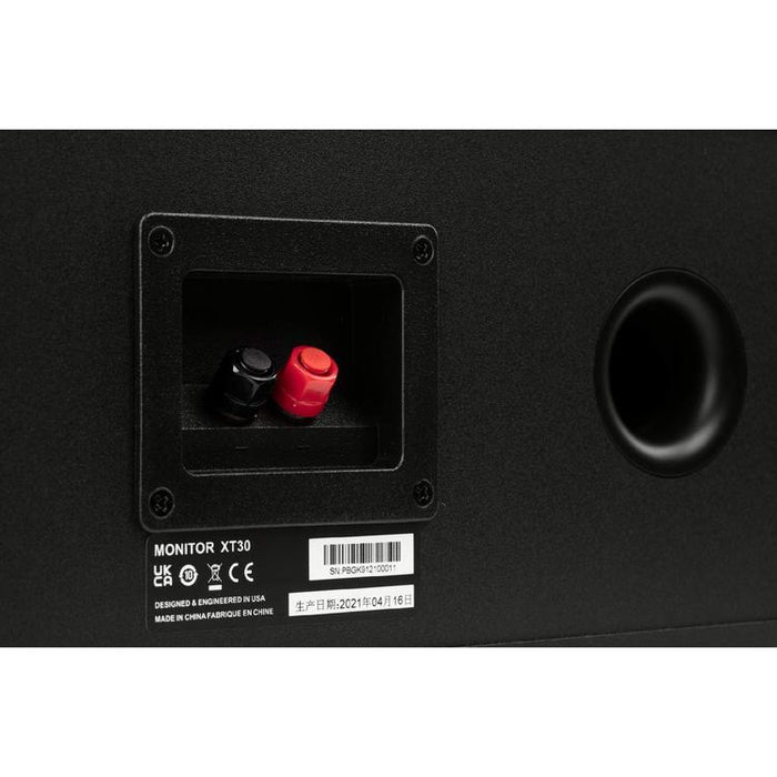 Polk Monitor XT30 | Haut-parleur central - Certifié Hi-Res Audio - Noir-Sonxplus Sorel